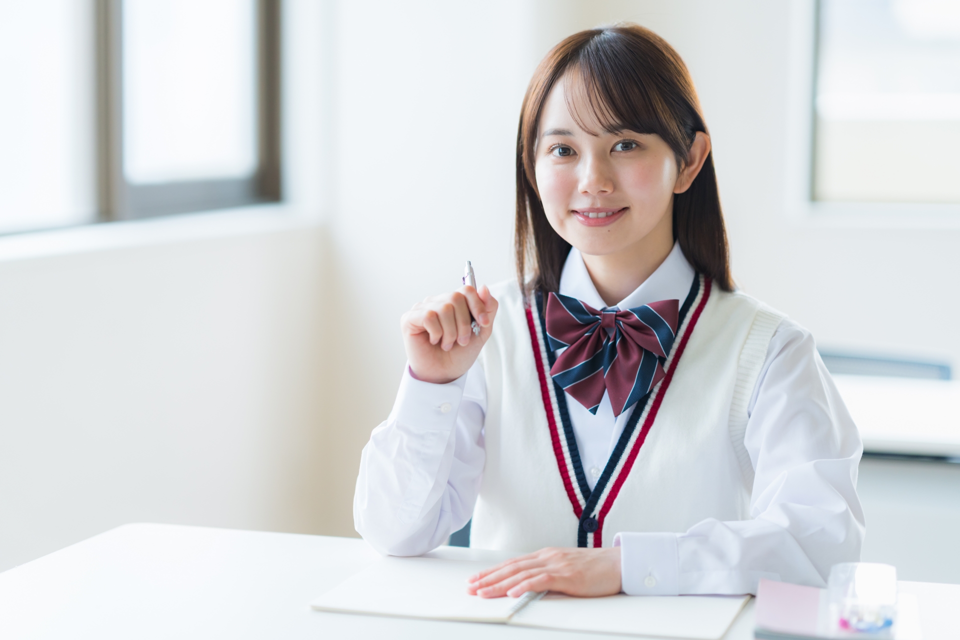 勉強する学生